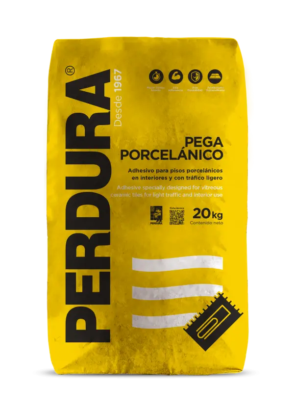 PERDURA PORCELANATO BLANCO 20 KG PERDURA