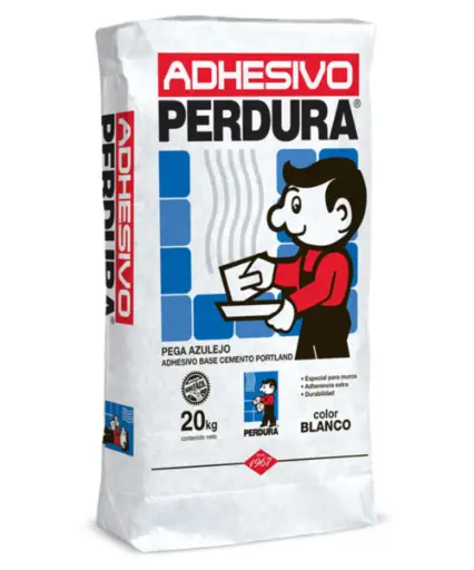 PERDURA ADHESIVO BLANCO PAPEL 20 KG PERDURA