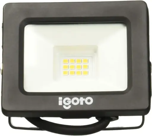 LAMPARA TIPO REFLECTOR DE LED LUZ CALIDA 10W 100/240V 3000K MARCO NEGRO AXO LIGHT