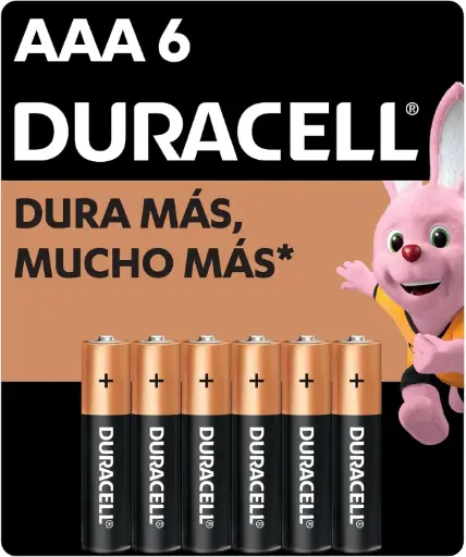 PILA ALCALINA AAA DURACELL C/4 PZAS DURACELL