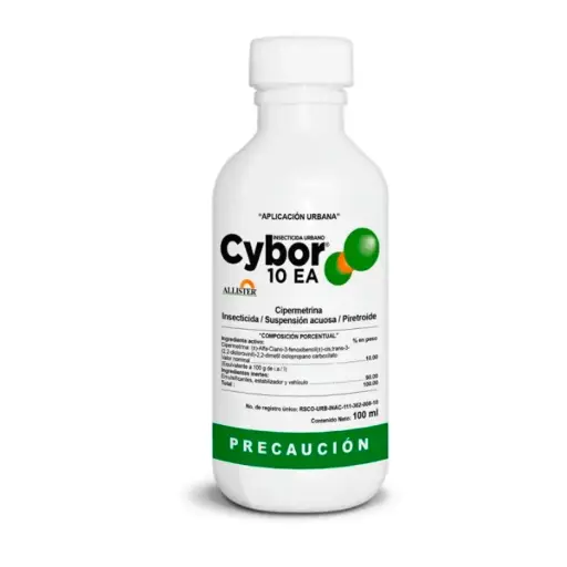 INSECTICIDA USO GENERAL CYBOR 10 EA URBANO BOTELLA 100 ML ALLISTER